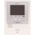 JF Series Surface Mount 1-Channel Color Video Master Station Intercom with Door Release, Picture, Message, White - Gray