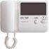 AIPHONE KB Series Surface Mount 1-Channel Color Video Sub Monitor with Handset Intercom with 4 in. Color LCD Display, White