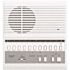 AIPHONE LEF Series Surface Mount 1-Channel 10-Call Audio Master Station Intercom with All Call Option, White