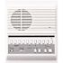 AIPHONE LEF Series Semi-Flush Mount 1-Channel Semi-10-Call Audio Master Station Intercom with Selective Door Release, White