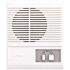 AIPHONE LEM Series Surface Mount 1-Channel 1-Call Master Station Intercom with Push-to-Talk Communications, White