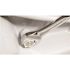 CENTOCO Elongated Open Front No Cover Commercial Toilet Seat in White