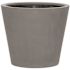 Vasesource Essex 23.75 in. x 26.75 in. x 26.75 in. Gray Fiberstone Planter