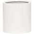 Vasesource Cambridge 16 in. x 16 in. x 16 in. Glossy White Fiberstone Planter