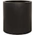 Vasesource Cambridge 20 in. x 20 in. x 20 in. Black Fiberstone Planter