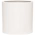 Vasesource Cambridge 20 in. x 20 in. x 20 in. Glossy White Fiberstone Planter