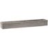 Vasesource Carlo 3.75 in. x 6 in. x 31.5 in. Gray Fiberstone Planter