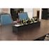 Vasesource Carlo 3.75 in. x 6 in. x 31.5 in. Black Fiberstone Planter
