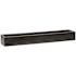 Vasesource Carlo 3.75 in. x 6 in. x 31.5 in. Black Fiberstone Planter