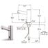 Delta Battery-Powered Touchless Single Hole Bathroom Faucet in Chrome