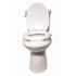 CENTOCO HL800STS ADA Compliant 2 in. Raised Elongated Closed Front with Cover Toilet Seat in White
