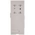 Dixie Ultra SERIES-O CLASSIC KNIFE DISPENSER, TRANSLUCENT BLACK, 1 DISPENSER