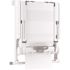 TORK White Small PeakServe Recessed Cabinet Adapter Paper Towel Dispenser