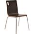 National Public Seating Espresso Bushwick Cafe Chair (Pack of 4)