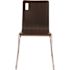 National Public Seating Espresso Bushwick Cafe Chair (Pack of 4)