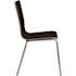 National Public Seating Espresso Bushwick Cafe Chair (Pack of 4)