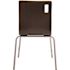 National Public Seating Espresso Bushwick Cafe Chair (Pack of 4)