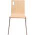 National Public Seating Bushwick Natural Bentwood Cafe Stack Chair (Pack of 4)