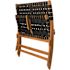 BALKENE HOME Sava Folding Wooden Indoor/Outdoor Bench