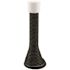 Prime-Line 3 in. Reach Spring Steel Classic Bronze Plated Baseboard Mount Flexible Wire Rubber Tip Door Stop (Pack of 5)