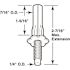 Prime-Line Bi-Fold Door Bottom Pivot, 7/16 in. Base Adjustable (2-pack)