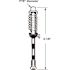 Prime-Line Bi-Fold Door Guide Rod, 5-1/8 in. (2-pack)