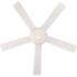 Westinghouse Comet 52 in. Integrated LED White Ceiling Fan with Light Kit