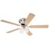 Westinghouse Contempra IV 52 in. LED Brushed Nickel Ceiling Fan with Light Kit