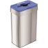 Blue Rectangular Open Top Recycle Bin Lid for HLS Commercial Rectangular Open Top Bin HLS16UOT, HLS18UOT, or HLS21UOT