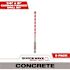 Milwaukee 1/4 in. SHOCKWAVE Carbide Hammer Drill Bits (5-Pack)