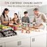 GASLAND 24 in. Built-In Gas Cooktop in Stainless Steel with 4-Sealed Burners ETL LPG/NG