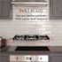 GASLAND 34 in. Built-In LPG/Natural Gas Cooktop in Stainless Steel with 5 Sealed Burners, ETL