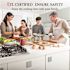 GASLAND 34 in. Built-In LPG/Natural Gas Cooktop in Stainless Steel with 5 Sealed Burners, ETL