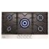 GASLAND 34 in. Built-In Gas Stove Top Tempered Glass Liquid Propane Natural Gas Cooktop in Black with 5-Sealed Burners, ETL