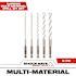 Milwaukee SHOCKWAVE Carbide Multi-Material Drill Masonry Bits Set (5-Pack)