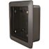 LCN 8310 Series 4.75 in. x 4.75 in. x 2 in. Plastic Black 2-Gang Lexan Flush Mount Jamb Box