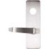 DETEX 10 Series Satin Chrome Grade 1 Exit Trim, Storeroom Function, S Lever, Less Cylinder, Left Hand Reverse