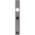 DETEX V Series Sprayed Aluminum Grade 1 Exit Trim, Night Latch Function, S Pull, Less Cylinder
