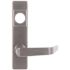 DETEX V Series Sprayed Aluminum Grade 1 Exit Trim, Storeroom Function, S Lever, Less Cylinder