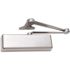 LCN 4040XP Series Size 1 to 6 Sprayed Aluminum Grade 1 Surface Door Closer, Extra Duty Arm, Non-Handed