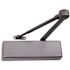LCN 4040XP Series Size 1 to 6 Sprayed Aluminum Grade 1 Surface Door Closer, Hold Open Arm, Non-Handed