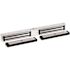 350 Series 12-Volt/24-Volt DC 1200 lbs. Holding Force Aluminum DPS MBS Options Double Electromagnetic Door Lock