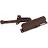 LCN 1260 Series Size 1 to 5 Sprayed Dark Bronze Grade 1 Surface Door Closer, Stop Arm, Non-Handed