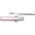 LCN 1460 Series Size 1 to 6 Sprayed Aluminum Grade 1 Surface Door Closer, Regular Arm, Non-Handed