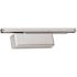 LCN 4010T Series Size 1 to 5 Sprayed Aluminum Grade 1 Surface Door Closer, Double Egress Track Arm, Right Hand