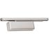 LCN 4010T Series Size 1 to 5 Sprayed Aluminum Grade 1 Surface Door Closer, Standard Track Arm, Right Hand