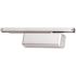 LCN 4010T Series Size 1 to 5 Sprayed Aluminum Grade 1 Surface Door Closer, Double Egress Track Arm, Left Hand