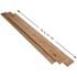 Malibu Wide Plank Point Paradise French Oak 3/4 in. T x 5 in. W Wire Brushed Solid Hardwood Flooring (22.6 sq. ft./case)