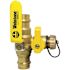 NIBCO 3/4 in. Press Forged Lead Free Full Port Brass Ball Hi-Flow Hose Drain Valve W/Reversible Handle & ADJ Packing Gland