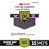 3M Pro Grade Precision 9 in. x 11 in. 60 Grit Coarse Faster Sanding Sheets (15-Pack)